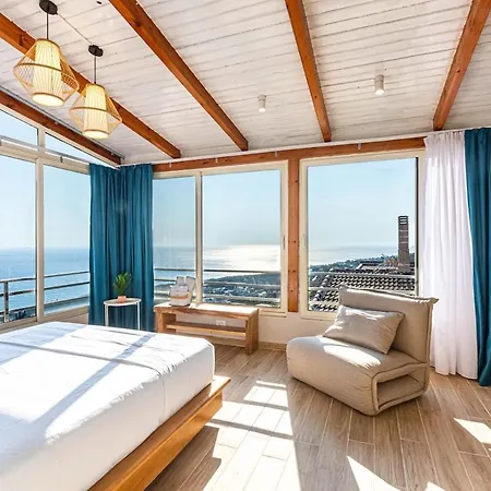 Icon Penthouse 2br - Sea View 17 * Dhërmi